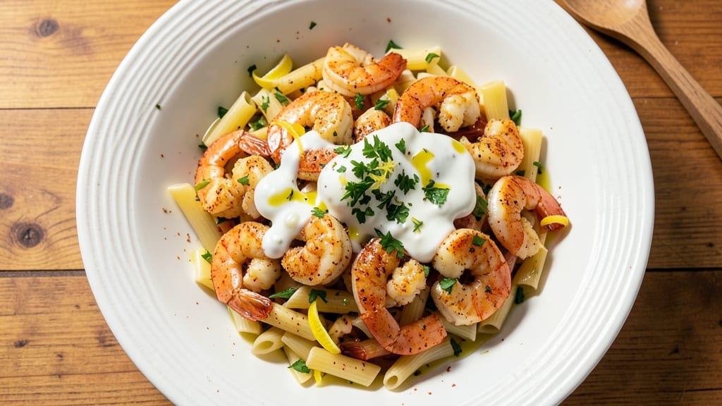 Cajun Shrimp Pasta Salad Recipe: Spicy Kick and Celery Crown Crunch