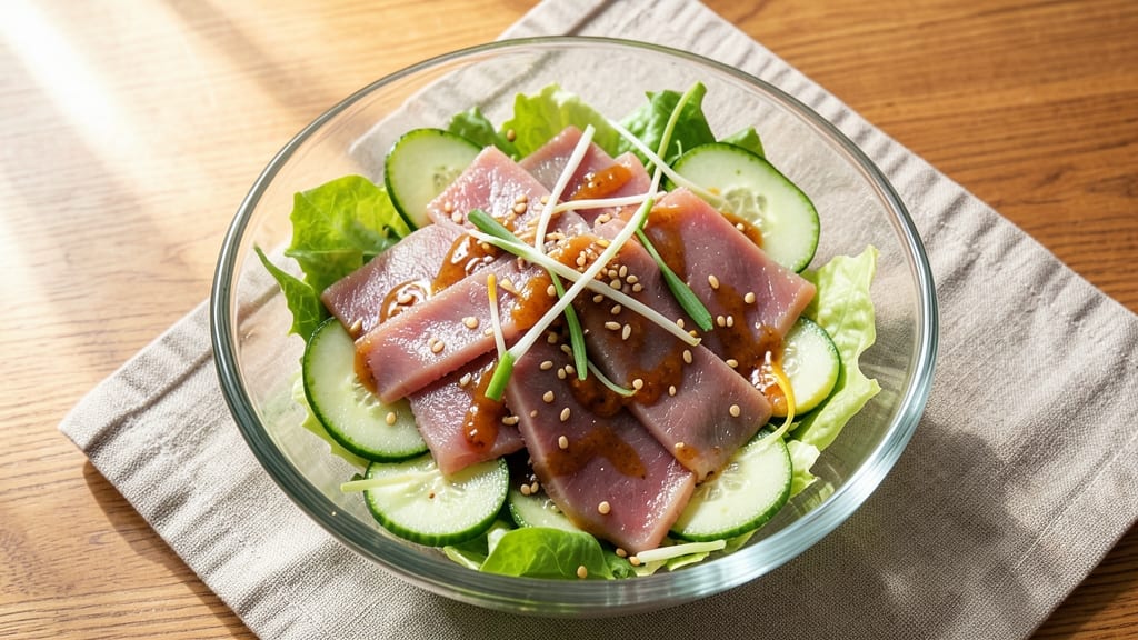 Asian Spicy Tuna Salad Recipe: Umami-Packed Crunch with Chili-Lime Zing