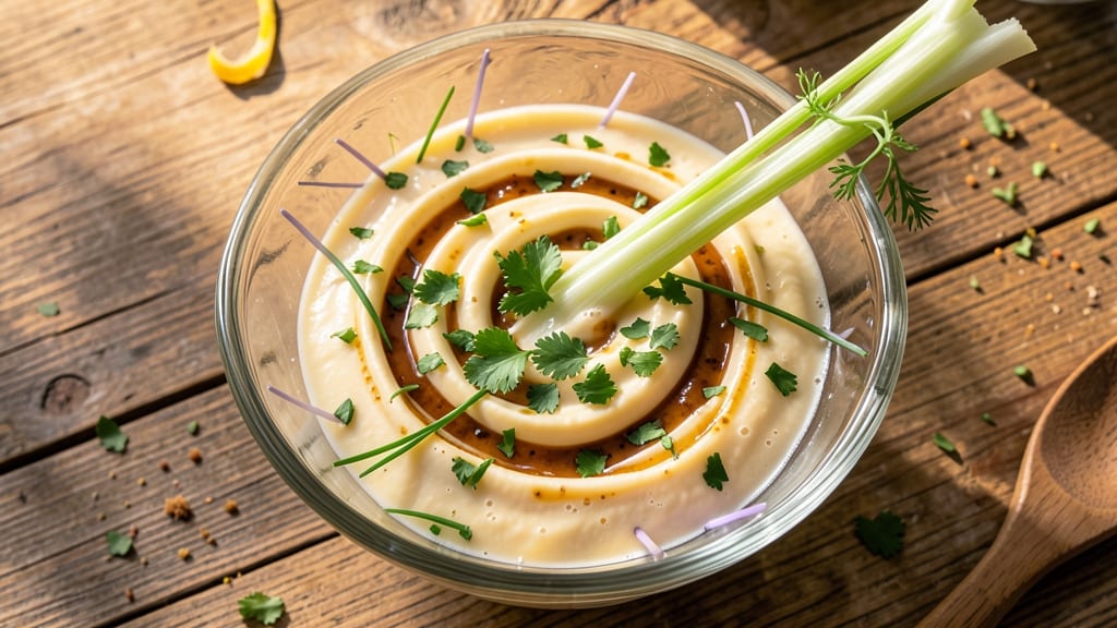 Bertucci's Salad Dressing Recipe: Herb-Infused Creaminess With Celery Crown Crunch