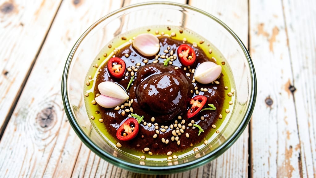 Burmese Salad Dressing Recipe: Tangy Tamarind and Toasted Sesame Zing