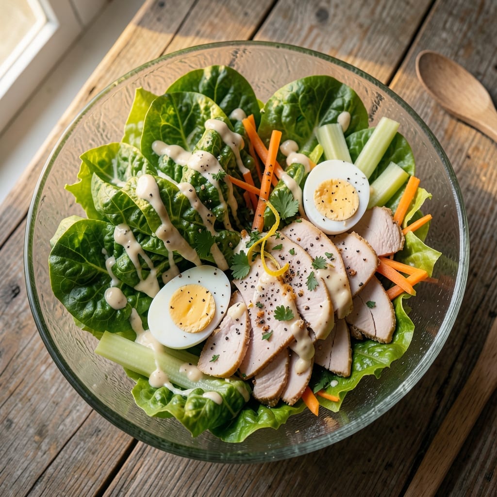 2nd Avenue Deli Health Salad Recipe: Crunchy Celery and Creamy Dressing Harmony