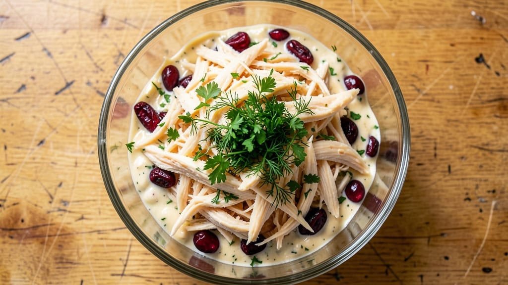 Canned Chicken Salad Recipe With Cranberries: Sweet-Tart Crunch Meets Creamy Herb Bliss