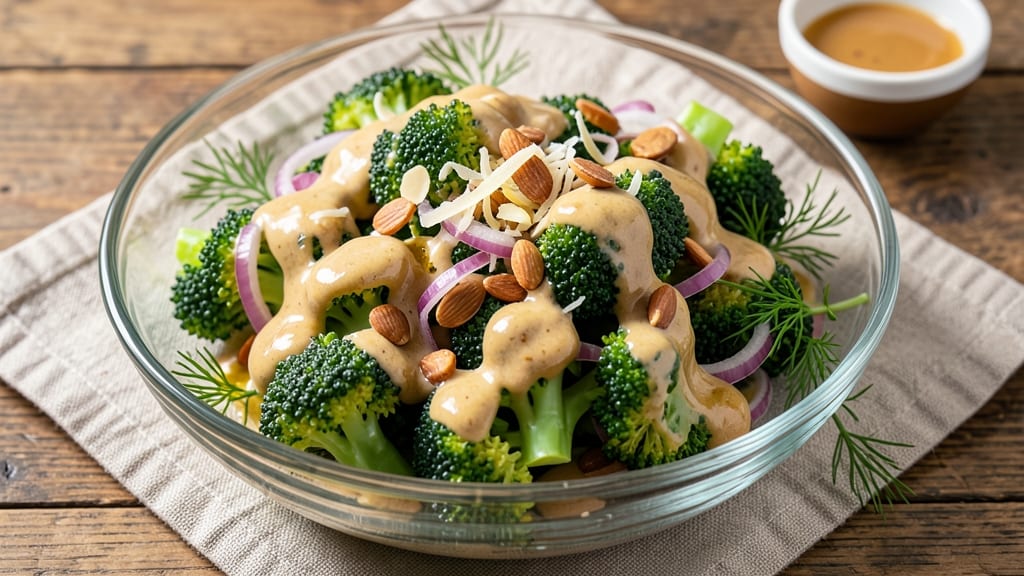 Bobby Flay's Broccoli Salad Recipe: Crisp-Topped Creamy Ranch Magic