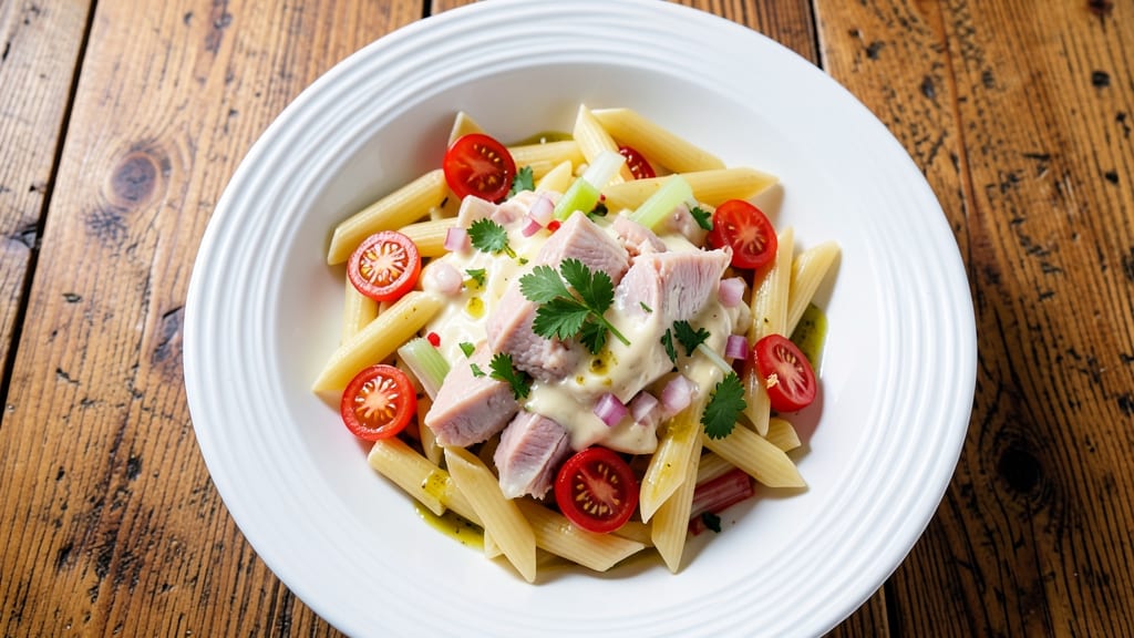 Best Ever Tuna Pasta Salad Recipe: Oceanic Freshness With Celery Crown Crunch