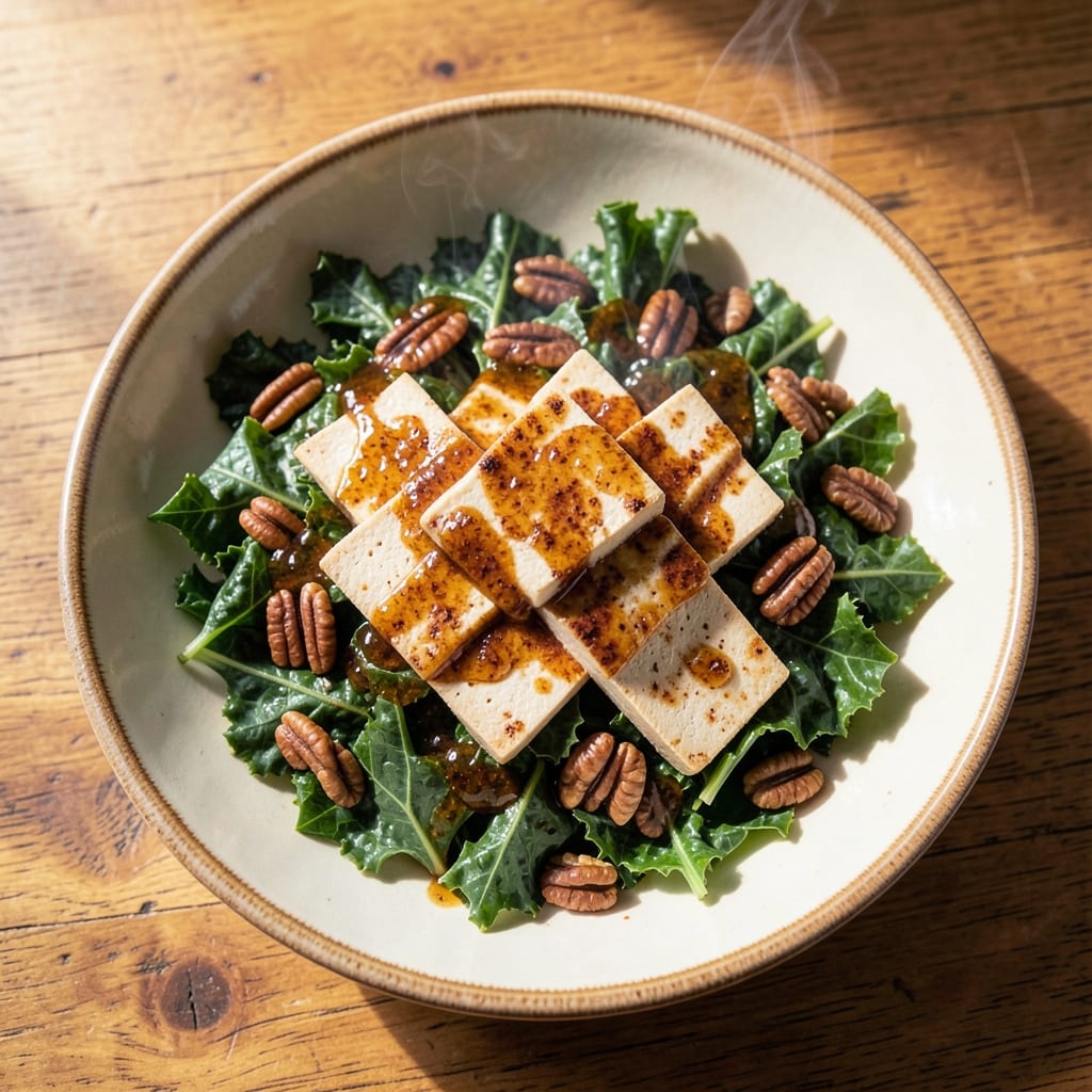 Adele's Nashville Kale Salad Recipe: Smoky Bacon and Sweet Peanut Dressing Fusion