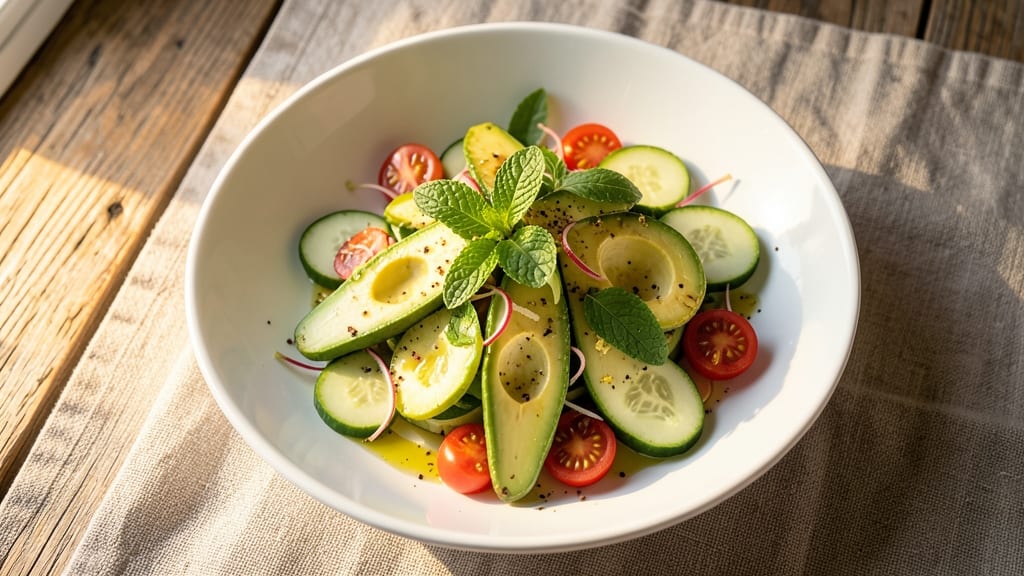 Avocado Summer Salad Recipe: Bright Herb-Packed Crunch in 15 Minutes