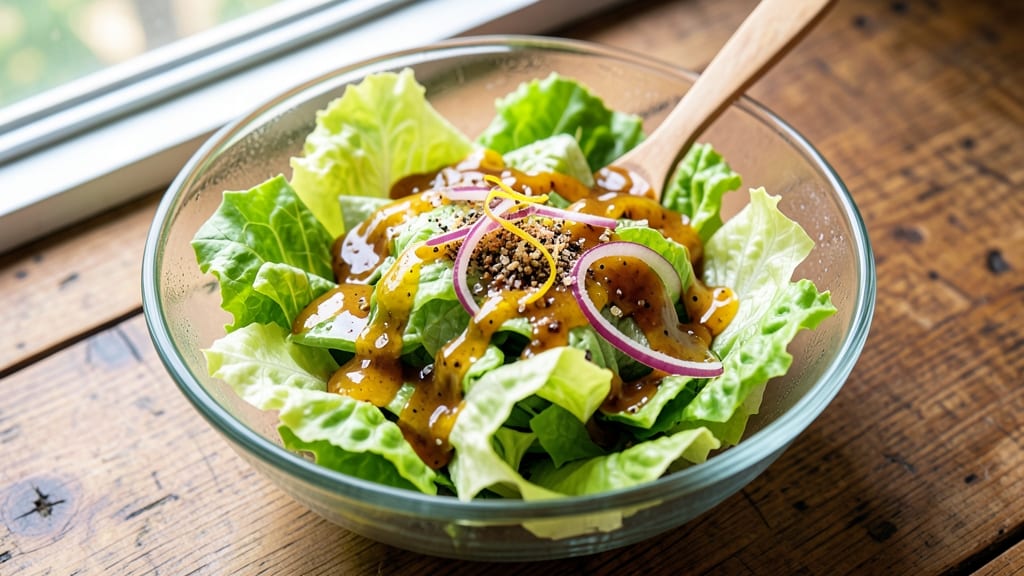 Pinoy Lettuce Salad Recipe: Vinaigrette-Kissed Crunch with Tangy Calamansi Twist