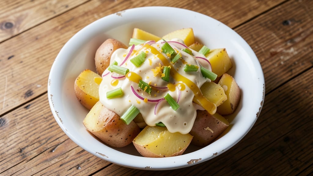 Betty Crocker's Old-Fashioned Potato Salad Recipe: Classic Crunch-Meets-Creamy Harmony