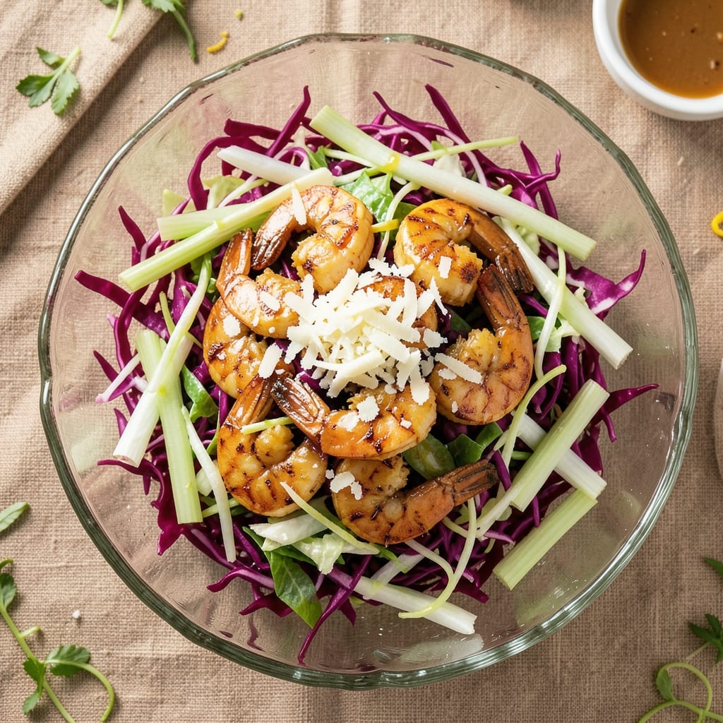 Alugbati Salad Recipe: Crunchy Celery and Creamy Parmesan Stack Without Mayo