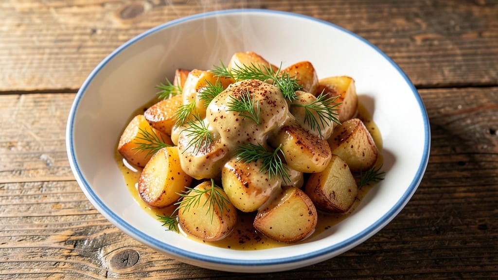 BBQ Restaurant-Style Potato Salad Recipe: Smoky Paprika and Mustard Dressing Magic