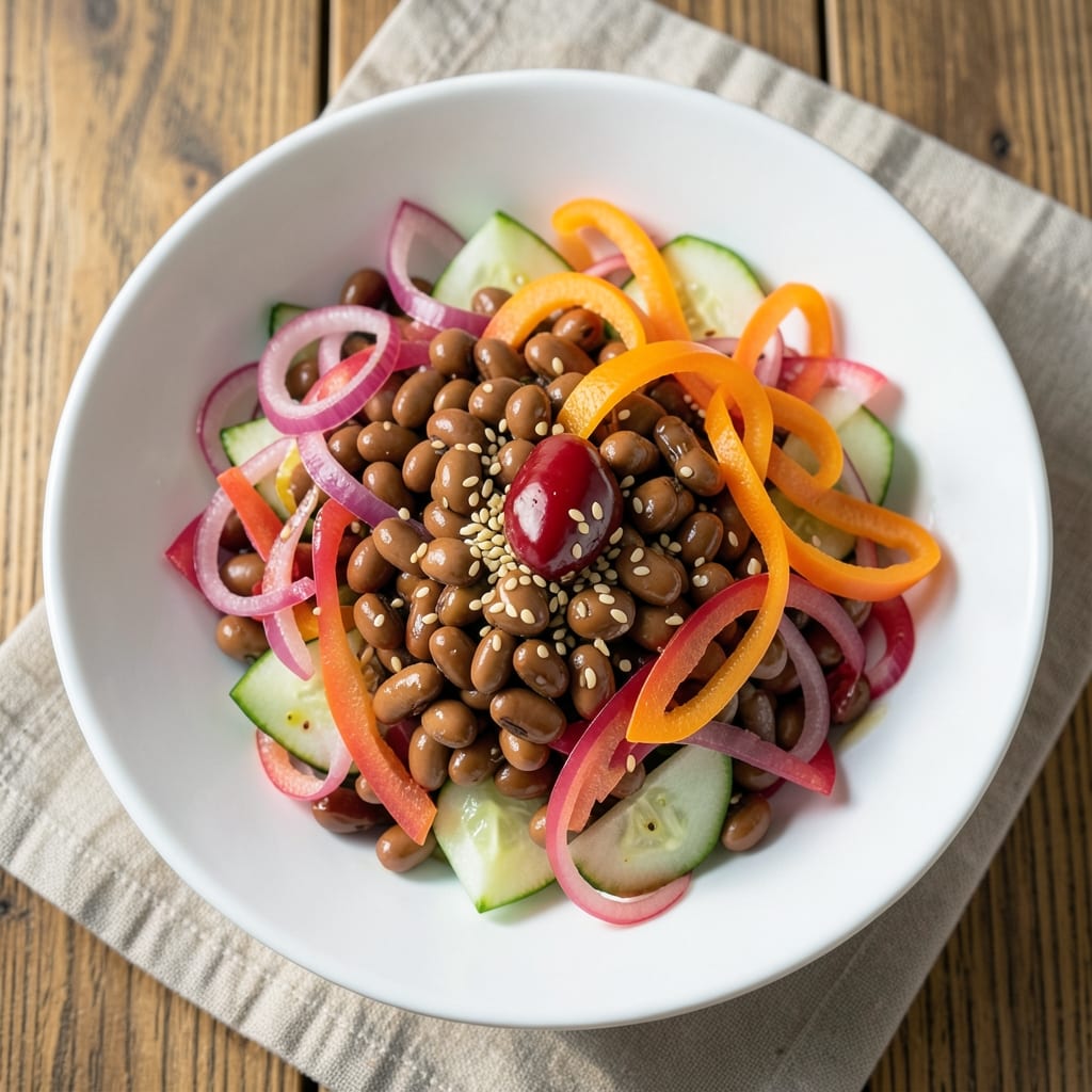 Adzuki Bean Salad Recipe: Sweet-Savory Crunch Without Mayo