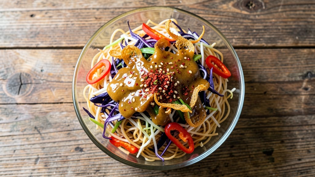 Asian Vermicelli Salad Recipe: Crispy Rice Noodles With Tangy Peanut-Lime Dressing