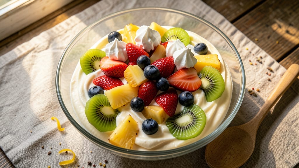 Fruit Salad Recipe With Cool Whip and Cream Cheese: Ultra-Creamy Layers for Crowd-Pleasing Bites