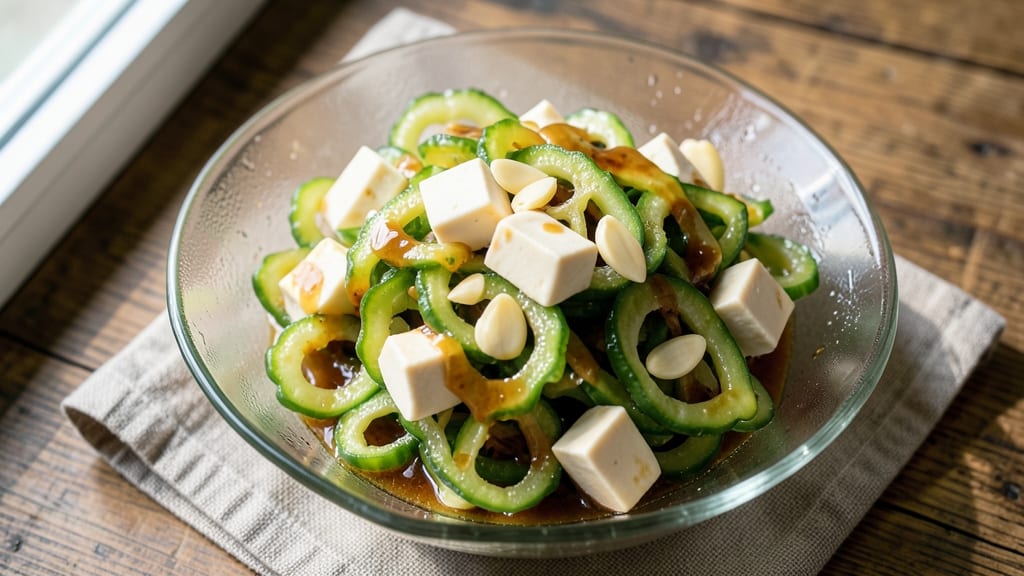 Filipino Ampalaya Salad Recipe: Crunchy Bitter Melon with Tangy Vinegar Magic