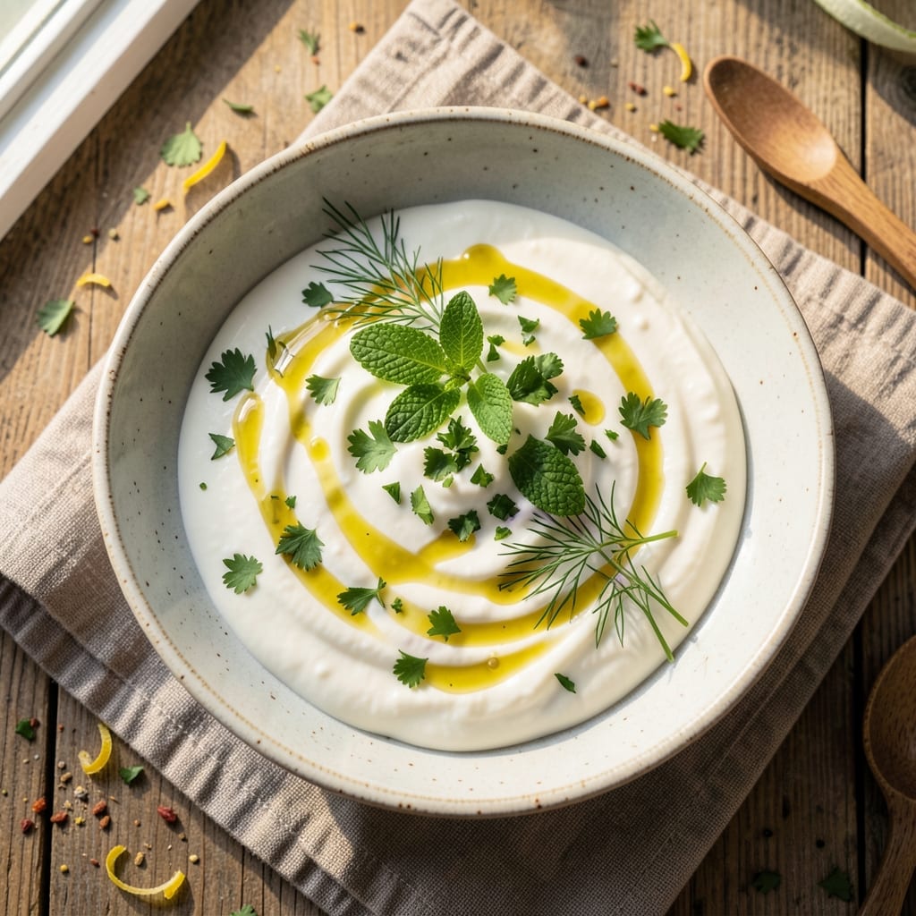 Albasha Salad Dressing Recipe: Herb-Infused Yogurt Zing Without Mayo