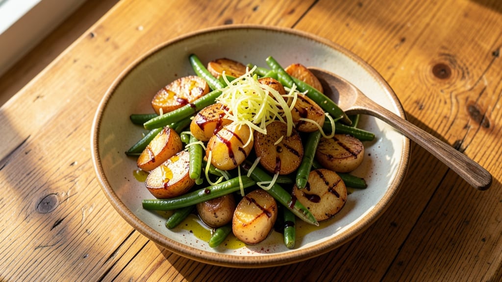 Barcelona Salad Recipe: Crunchy Celery Crowns Over Tangy Citrus Vinaigrette