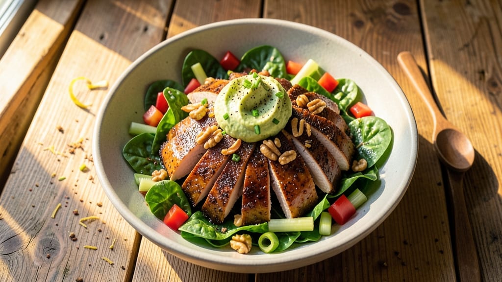 Cajun Turkey Salad Recipe: Spicy Kick and Creamy Ranch Fusion