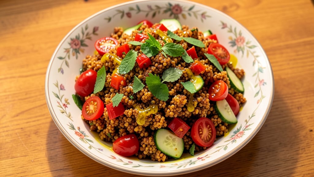Best Couscous Salad Recipe Ever: Fluffy Grain Meets Mediterranean Herb Magic