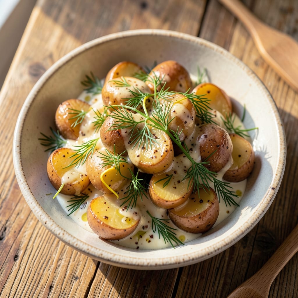 Add Potato Salad Recipe: Vinegar-Kissed Crunch With No Mayo
