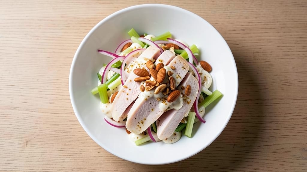 Ashley Mac's Chicken Salad Recipe: Juicy Chicken and Celery Crunch With No Mayo