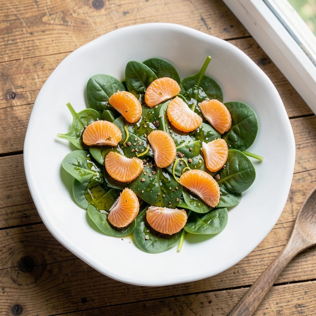 4-Ingredient Mandarin Orange Salad Recipe: Bright Citrus Crunch Without Mayo
