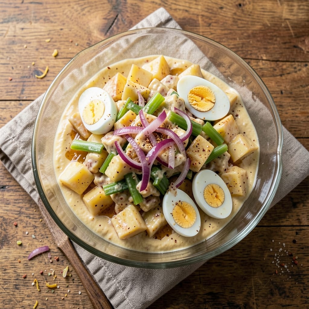 2nd Avenue Deli Potato Salad Recipe: Mayo-Free Mustard Vinaigrette Crunch
