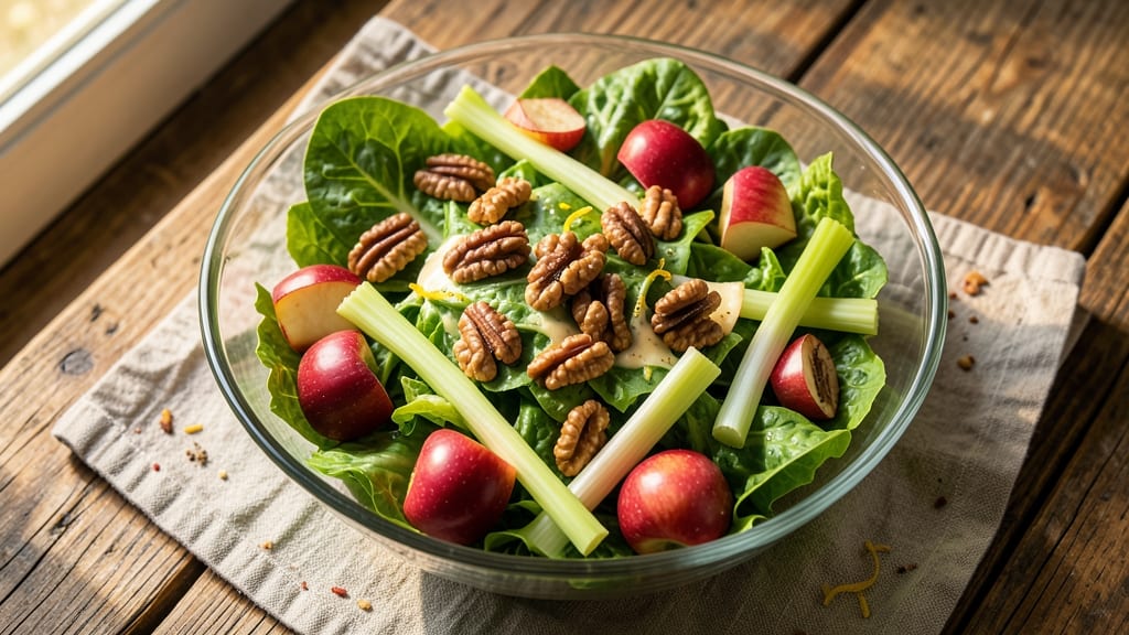 Barefoot Contessa Waldorf Salad Recipe: Classic Celery Crowns With Walnut-Topped Elegance