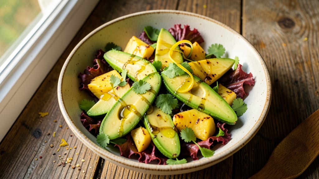 Avocado And Pineapple Salad Recipe: Tropical Brightness With Creamy Avocado Zing