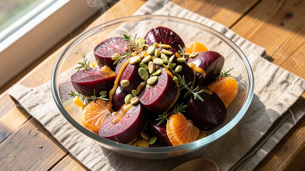 Beet Salad With Orange Vinaigrette Recipe: Sweet-Tart Balance in 15 Minutes