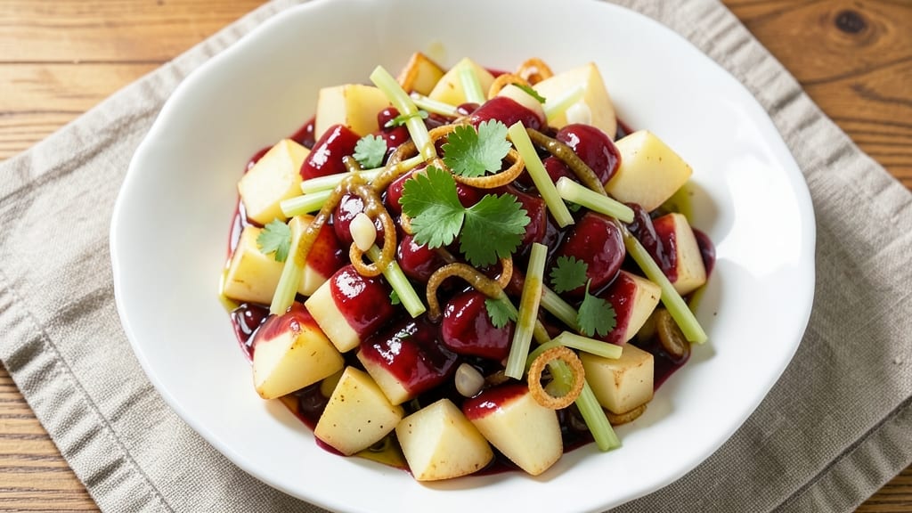 Potato Salad Recipe With Red Wine Vinegar: Bold Tang and Crisp Celery Crowns