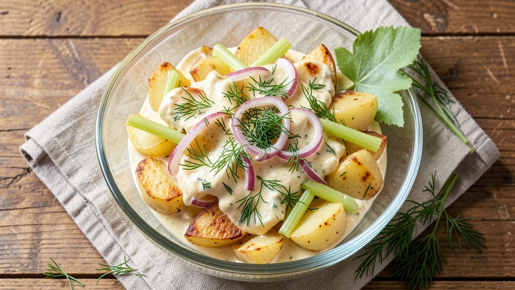 Barefoot Contessa Dill Potato Salad Recipe: Herb-Packed Celery Crown Crunch