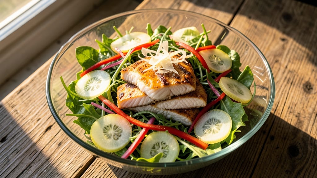 Bonefish House Salad Recipe: Crisp Celery Crowns Over Citrus-Herb Velouté