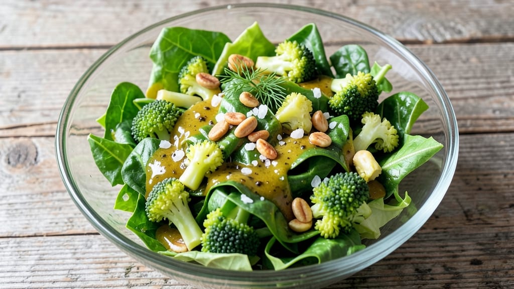 Broccoli and Cabbage Salad Recipe: Crunchy Crowns With Tangy Mustard-Vinegar Zing