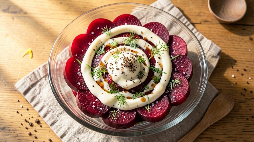 Beet Salad Recipe with Mayonnaise: Rich Creamy Texture With Sweet Earthy Bite