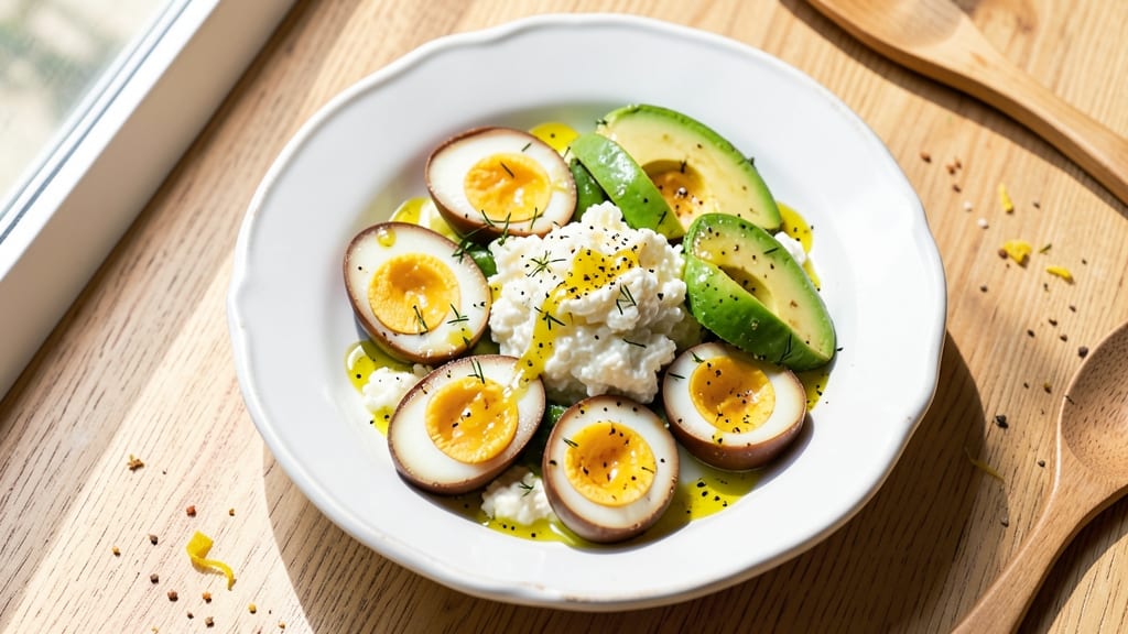 Egg Salad Recipe With Avocado and Cottage Cheese: Ultra-Creamy, Protein-Packed Twist