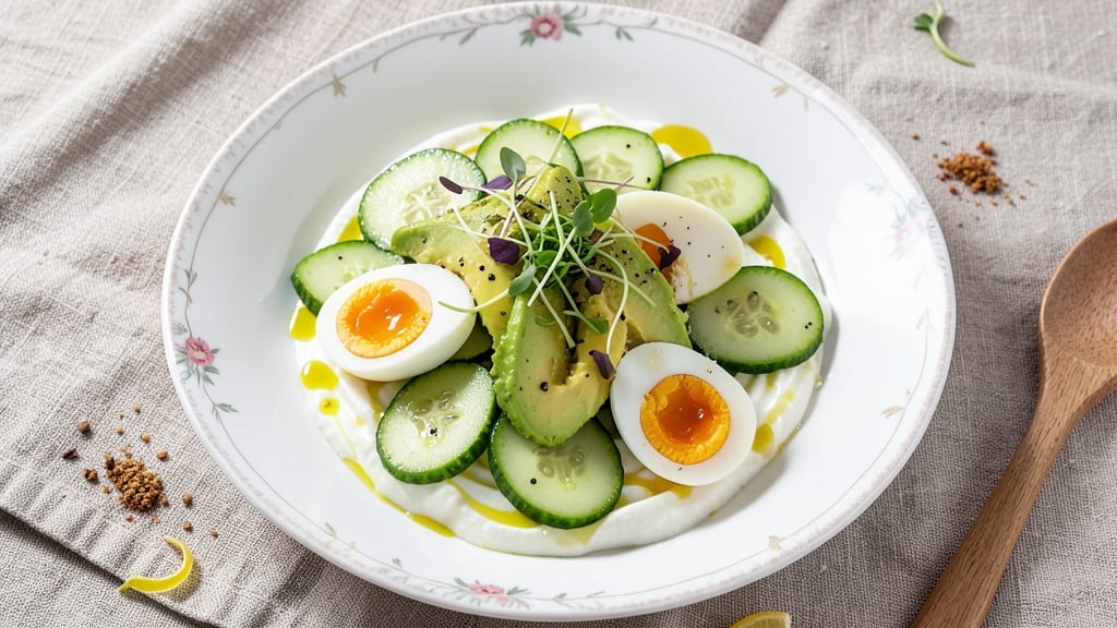 Avocado Cucumber Egg Salad Recipe: Cool Creamy Crunch in 15 Minutes