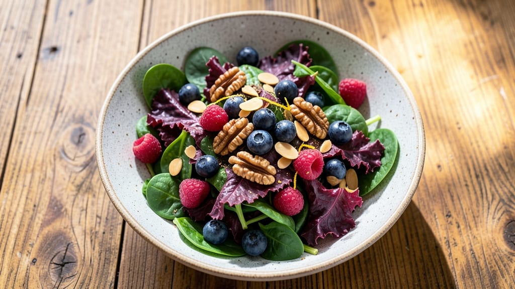 Antioxidant Salad Recipe: Vibrant Greens Packed With Superfood Crunch