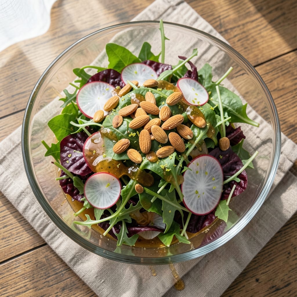 Acidic Salad Recipe: Bright Lime and Radish Crunch Without Mayo