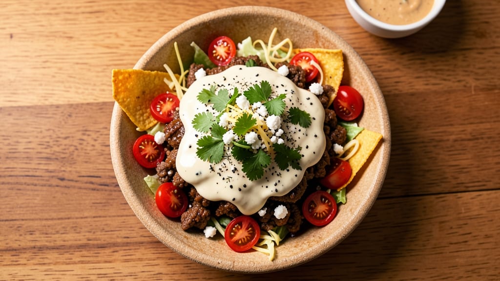 Cafe Rio Taco Salad Recipe: Crispy Shells and Creamy Ranch Harmony