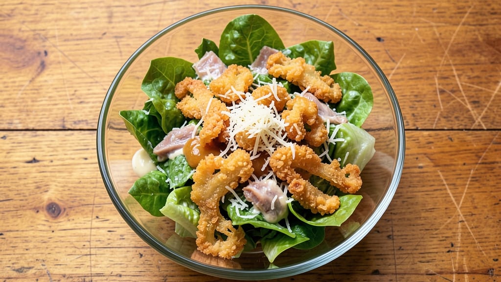 Assagios Caesar Salad Recipe: Crispy Celery Crowns Over Creamy Parmesan-Anchovy Dressing