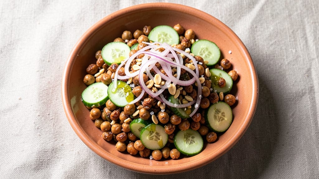 Antipasto Chickpea Salad Recipe: Mediterranean Herb Crunch in 20 Minutes