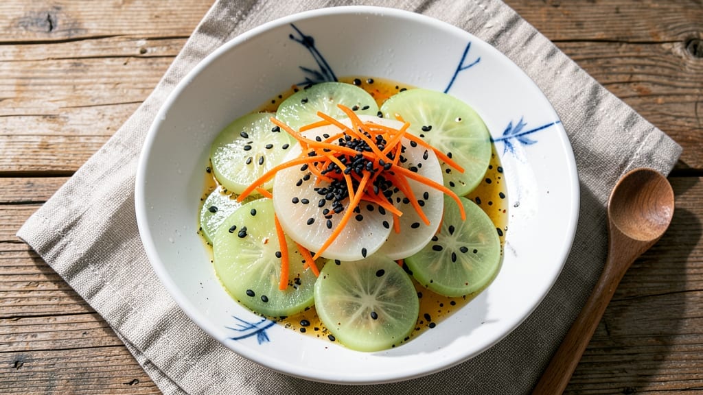 Japanese Daikon Salad Recipe: Crunchy, Refreshing Pickled Delight