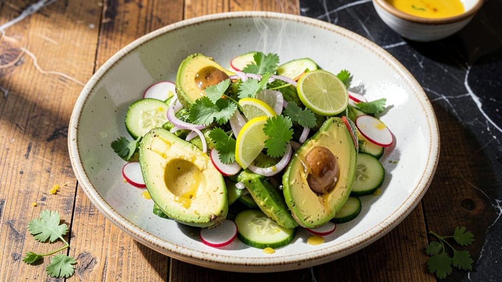 Avocado Lime Salad Recipe: Zesty Citrus Crunch with Creamy Avocado Bite