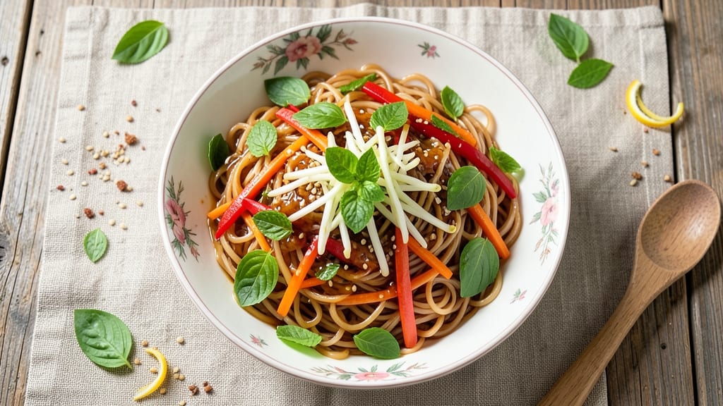 Bun Noodle Salad Recipe: Vietnamese-Inspired Crunch and Creamy Balance