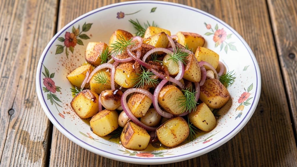 Balkan Potato Salad Recipe: Smoky Paprika and Dill Brightness