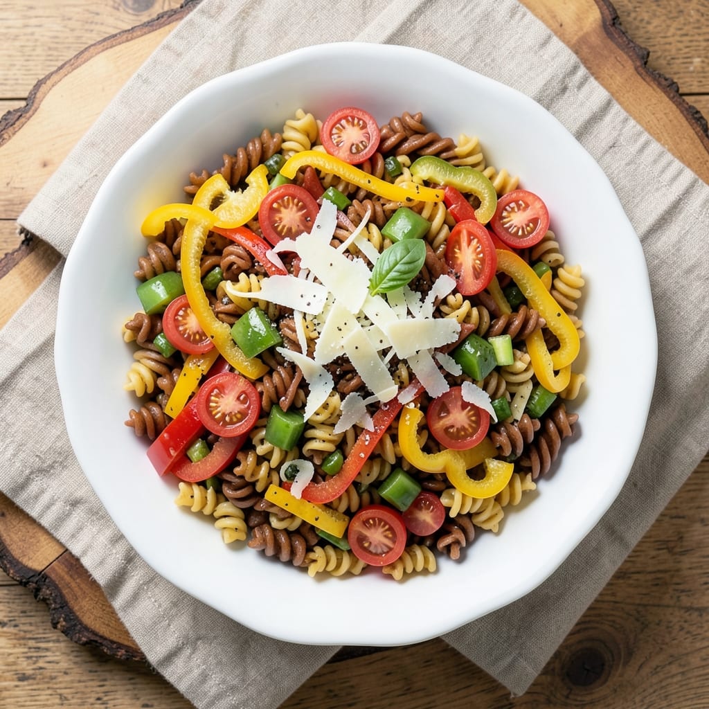 3 Color Pasta Salad Recipe: Vibrant Tri-Layered Crunch Without Mayo