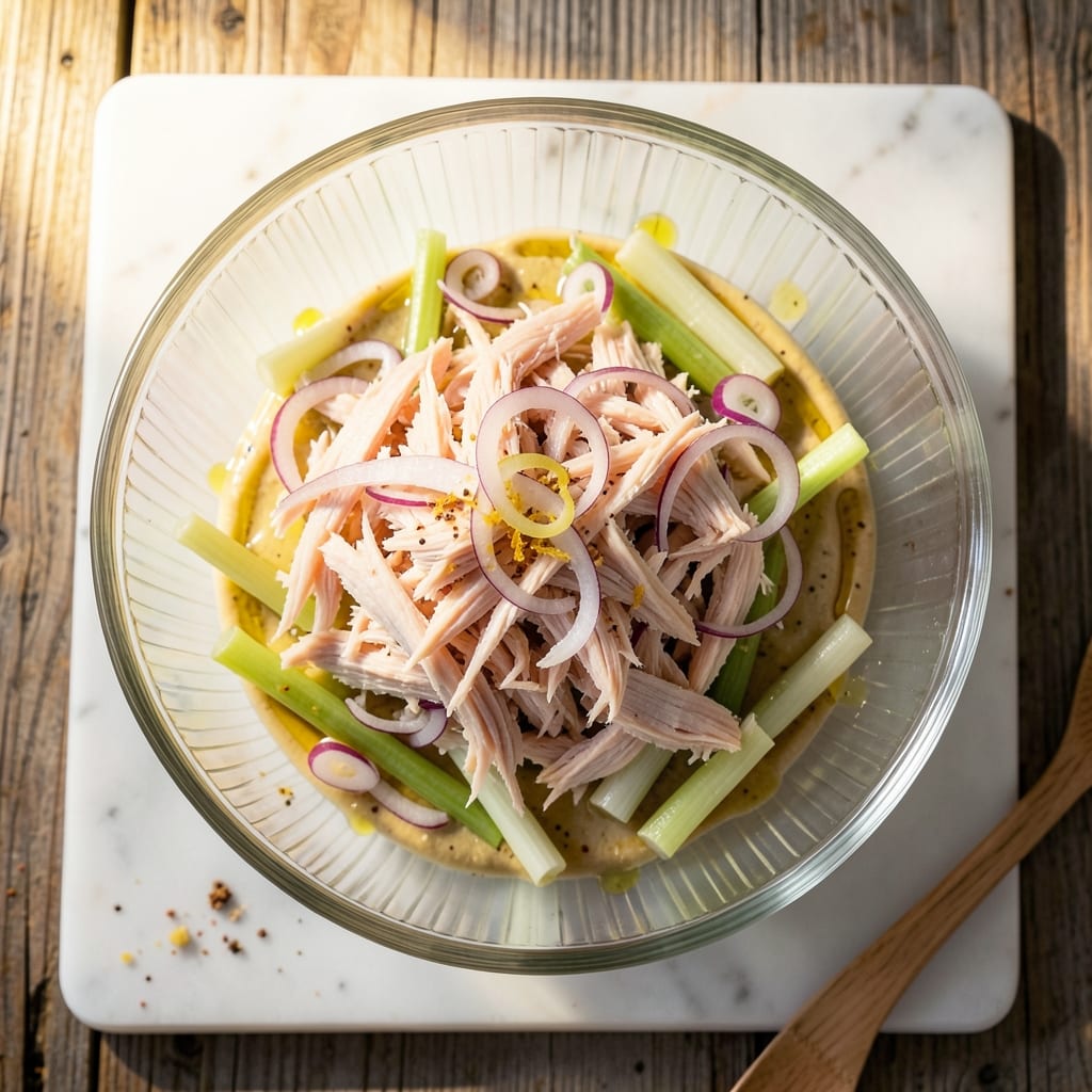 AJS Tuna Salad Recipe: Celery-Crusted Creaminess With No Mayo Needed