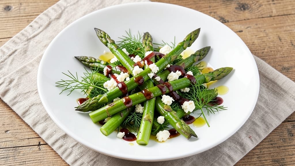 Asparagus Salad Recipe With Feta: Bright Herb Crunch With Salty Tang