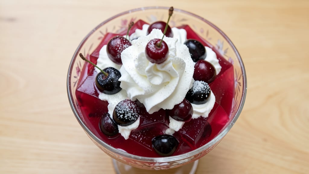 Bing Cherry Jello Salad Recipe: Vintage Comfort with Sweet-Tart Bite