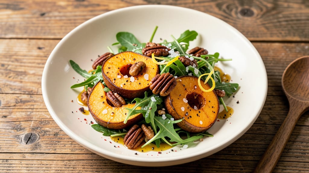 Butternut Squash and Arugula Salad Recipe: Roasted Sweetness Meets Peppery Crunch